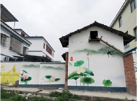 龙州室外墙绘-从选材到保养。
