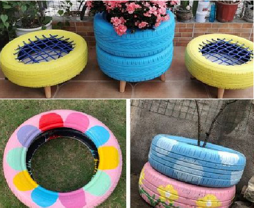 龙州墙体彩绘-变废为宝