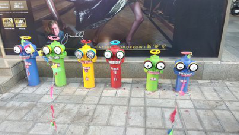 龙州商业区彩绘