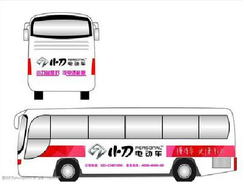 龙州公交车身贴如何完美贴合？